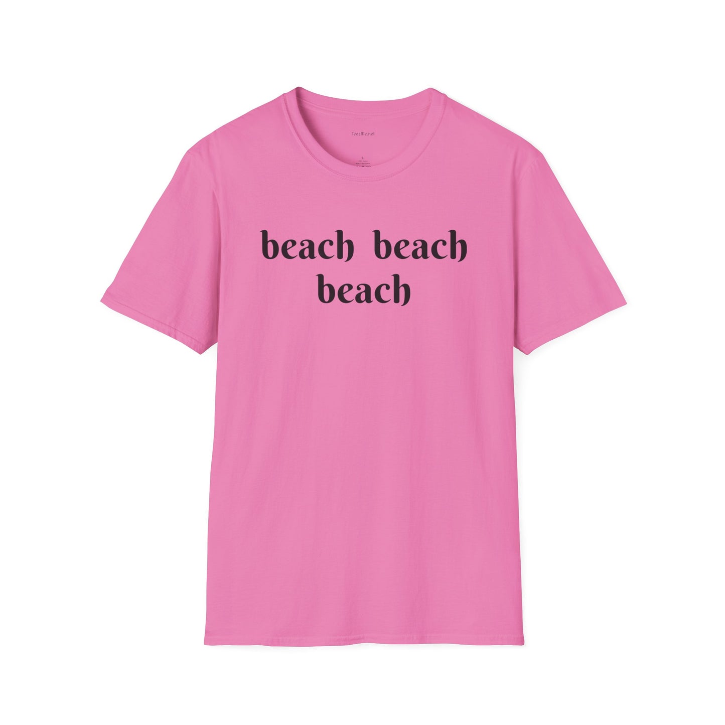 beach beach beach - Unisex Softstyle T-Shirt 100% Cotton Graphic