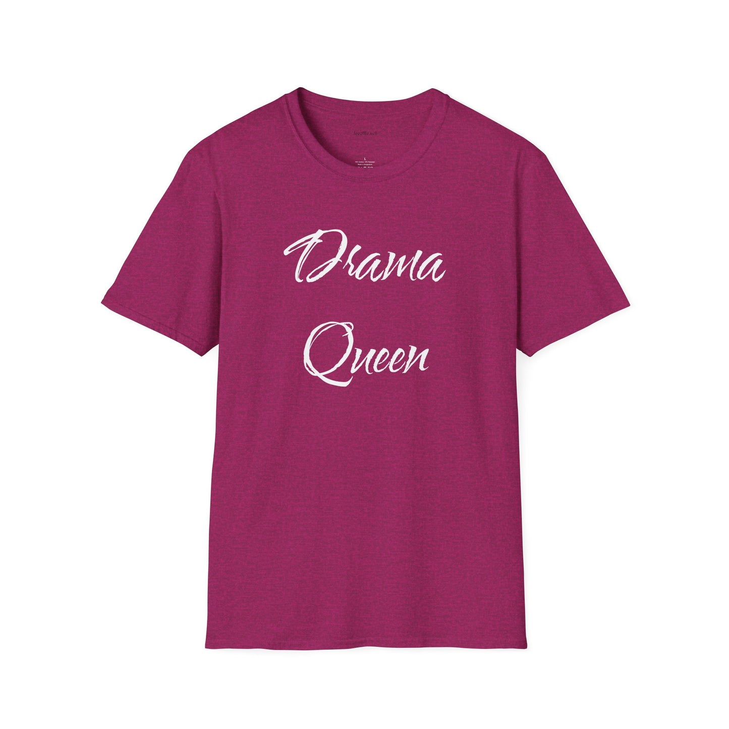Drama Queen Unisex Softstyle T-Shirt 100% Cotton Graphic