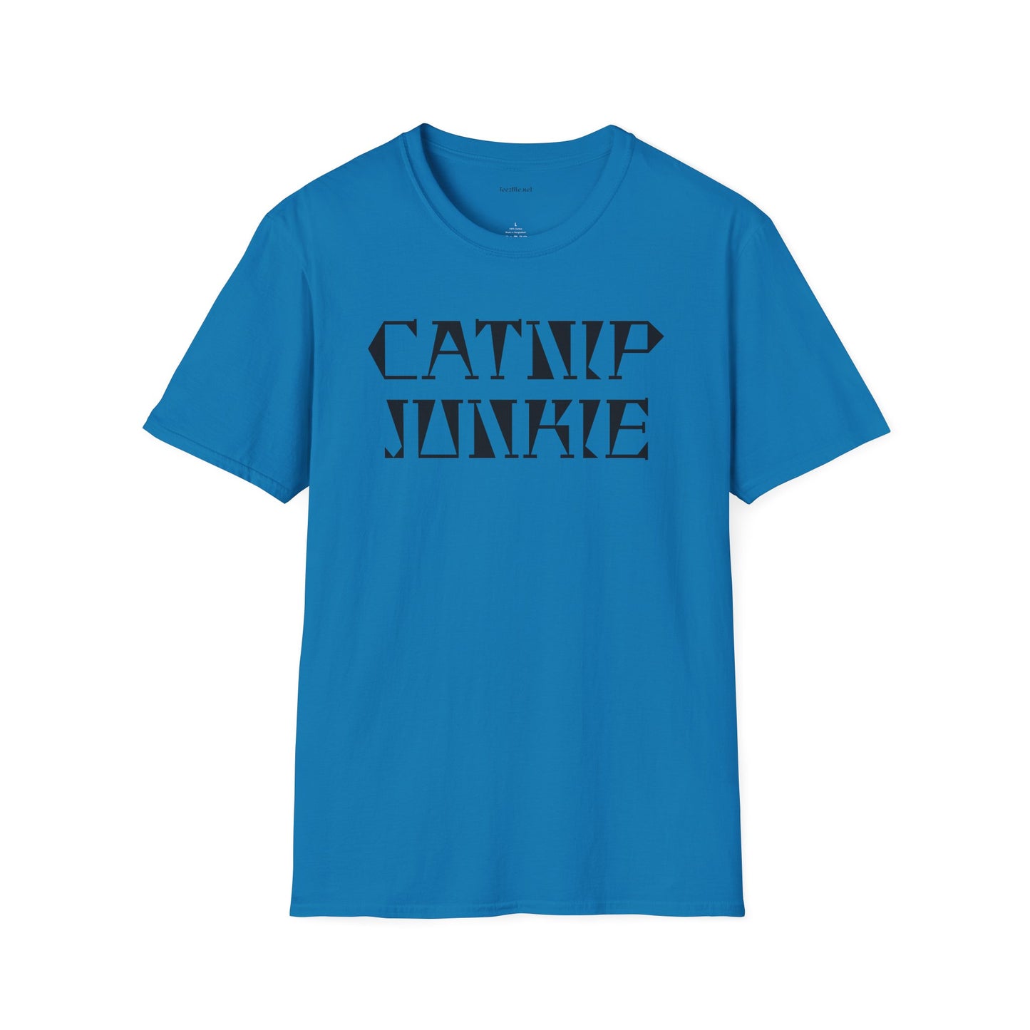 Catnip Junkie - Unisex Softstyle T-Shirt 100% Cotton Graphic