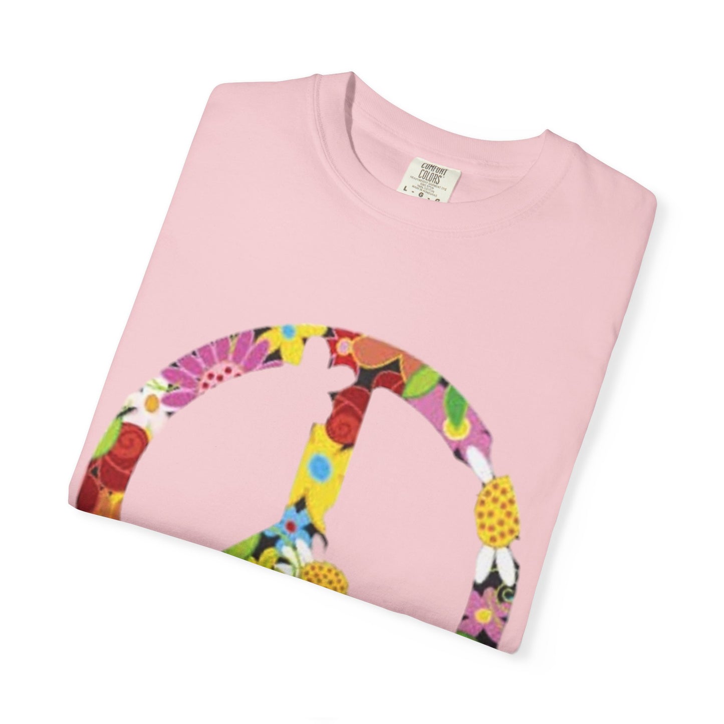 Peace Sign Unisex Garment-Dyed T-shirt