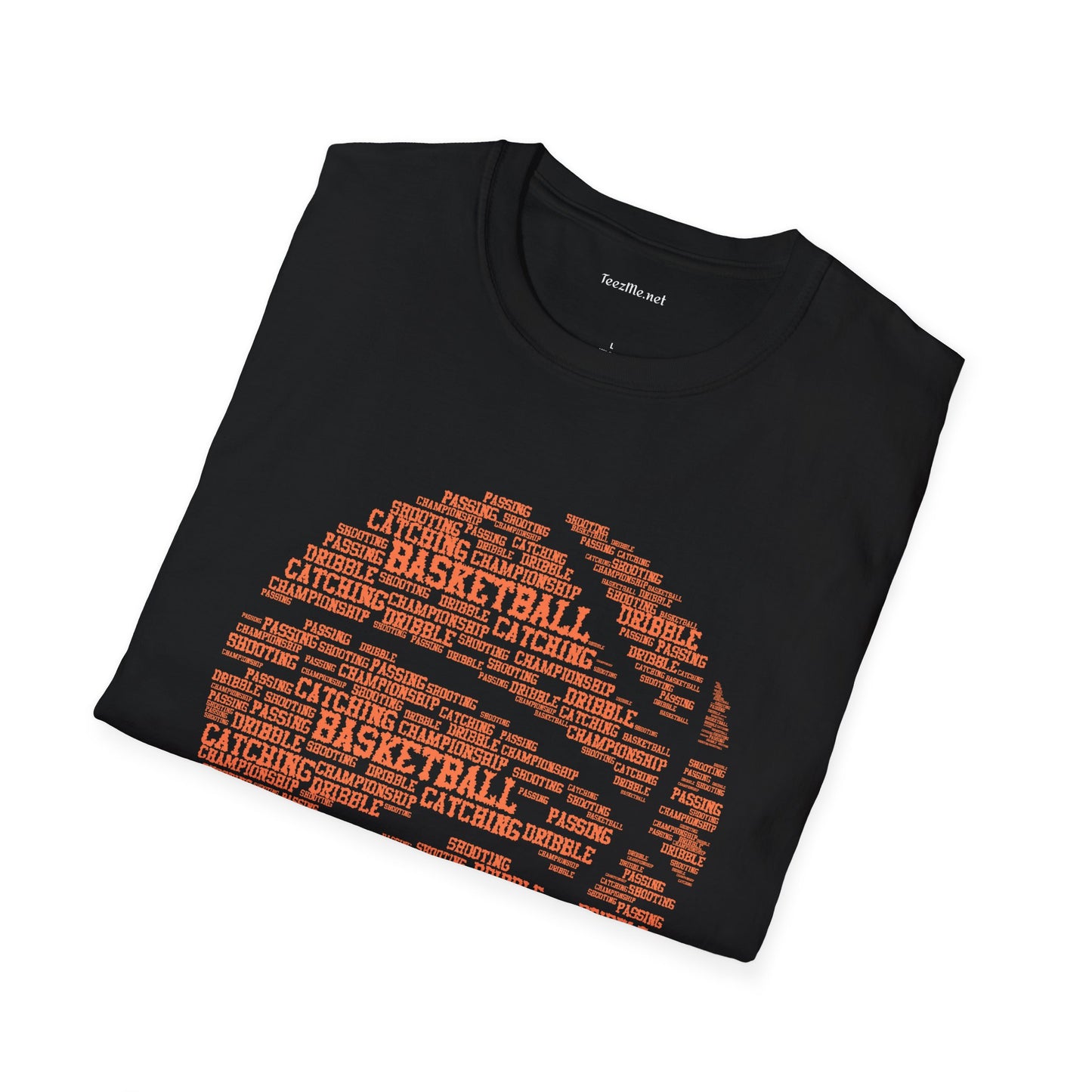 Basketball 01 Unisex SoftStyle T-Shirt 100% Cotton