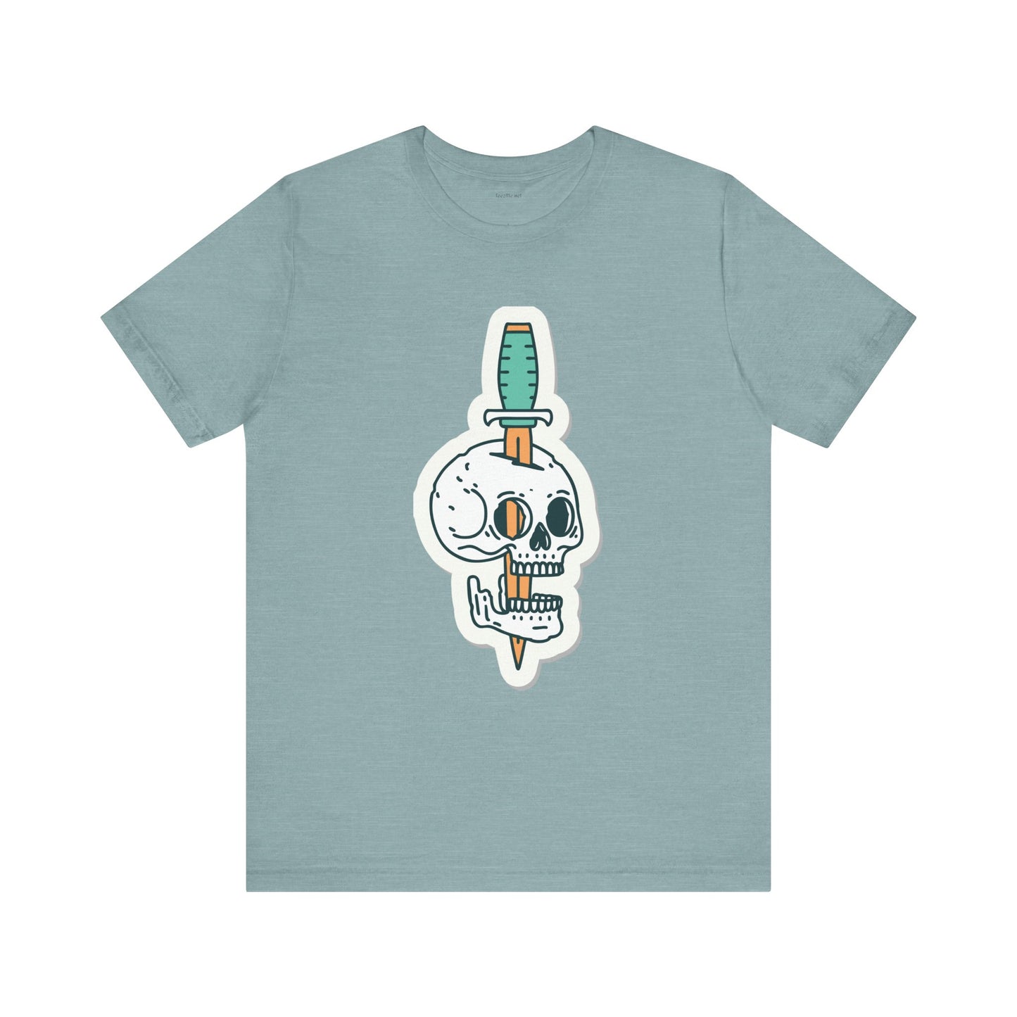 Skull dagger - Unisex Jersey Short Sleeve Tee