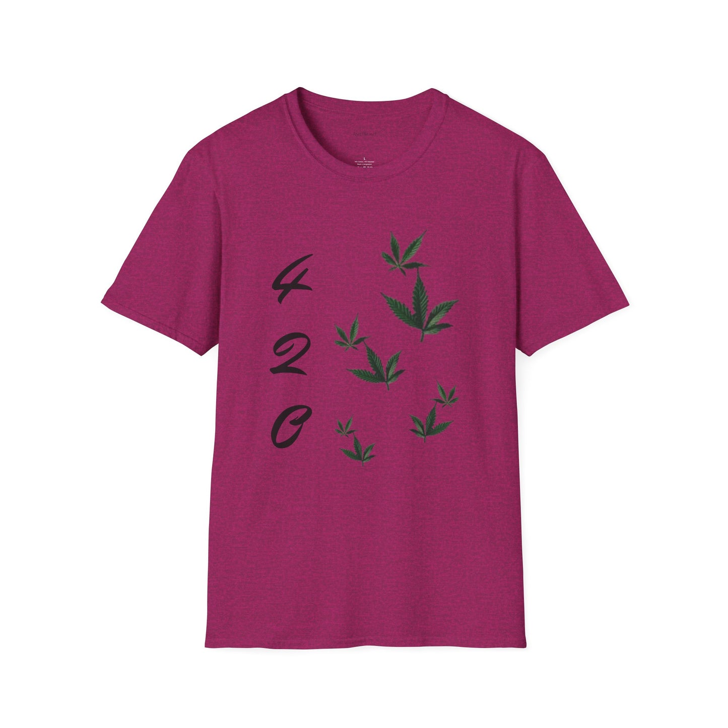 420 - Unisex Softstyle T-Shirt 100% Cotton Graphic #weed #cannabis