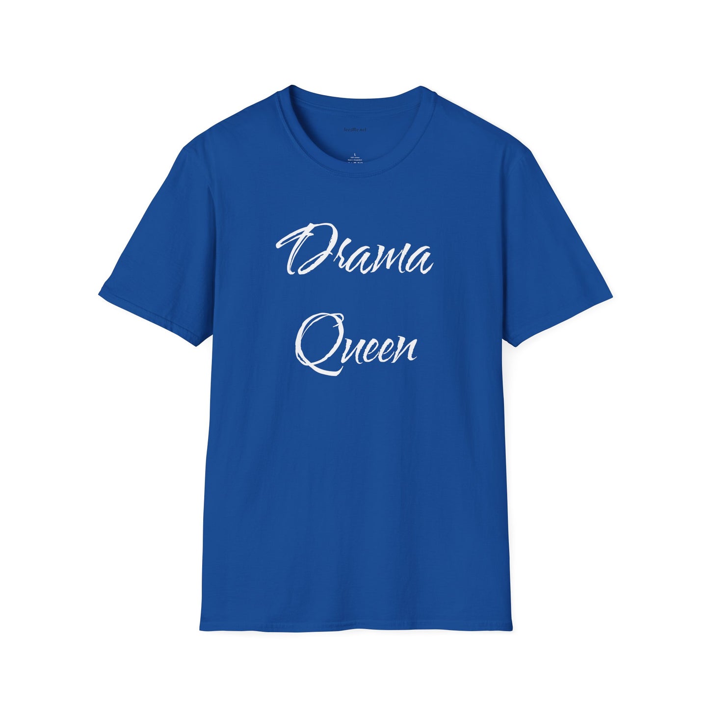 Drama Queen Unisex Softstyle T-Shirt 100% Cotton Graphic