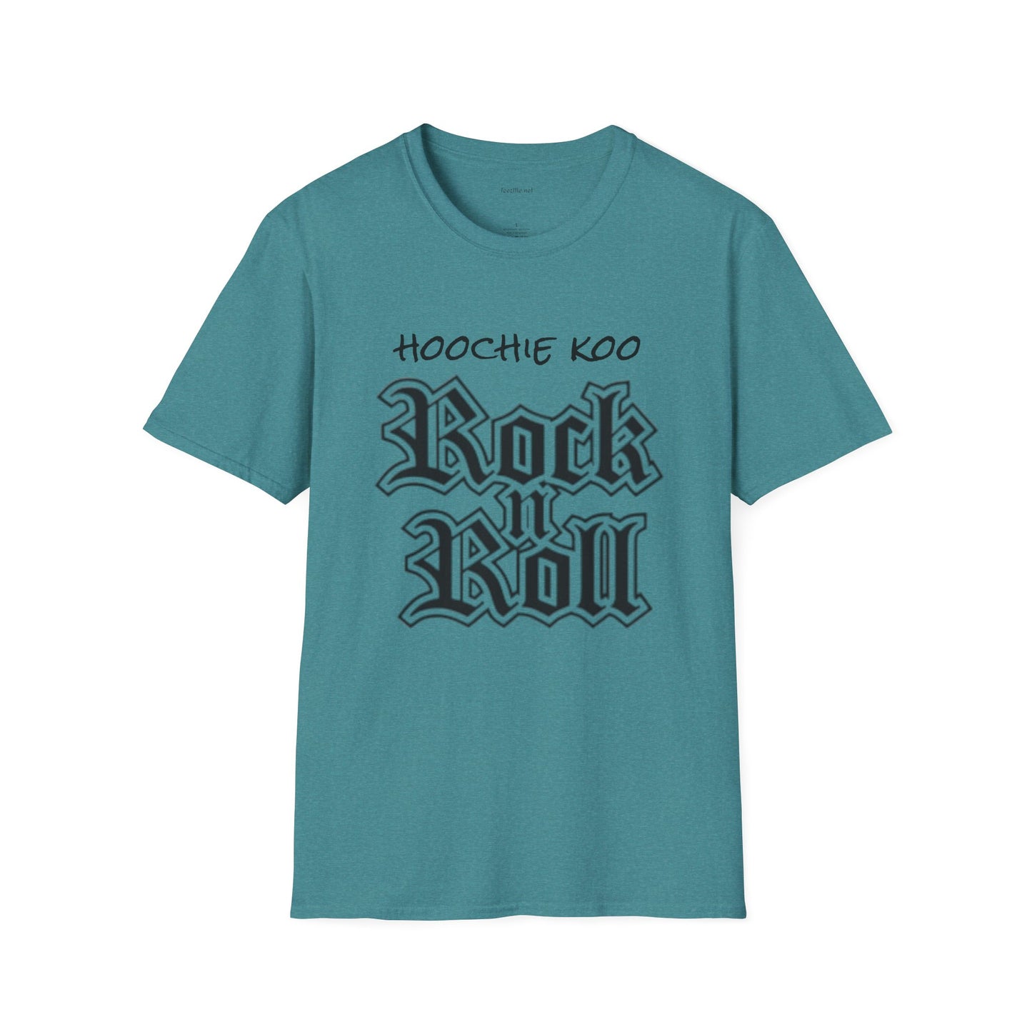 hoochie koo ROCK n ROLL - Unisex Softstyle T-Shirt 100% Cotton Graphic