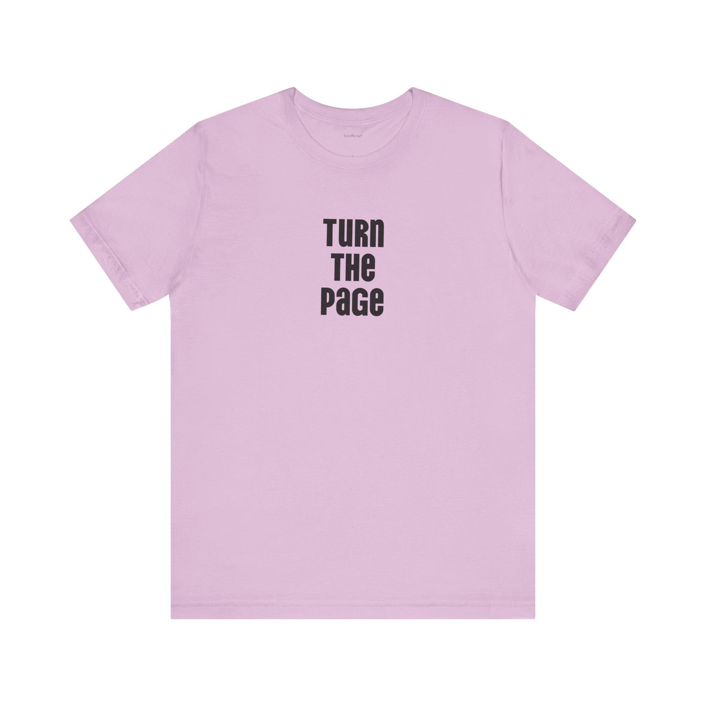 Turn the Page - Unisex Jersey Short Sleeve Tee