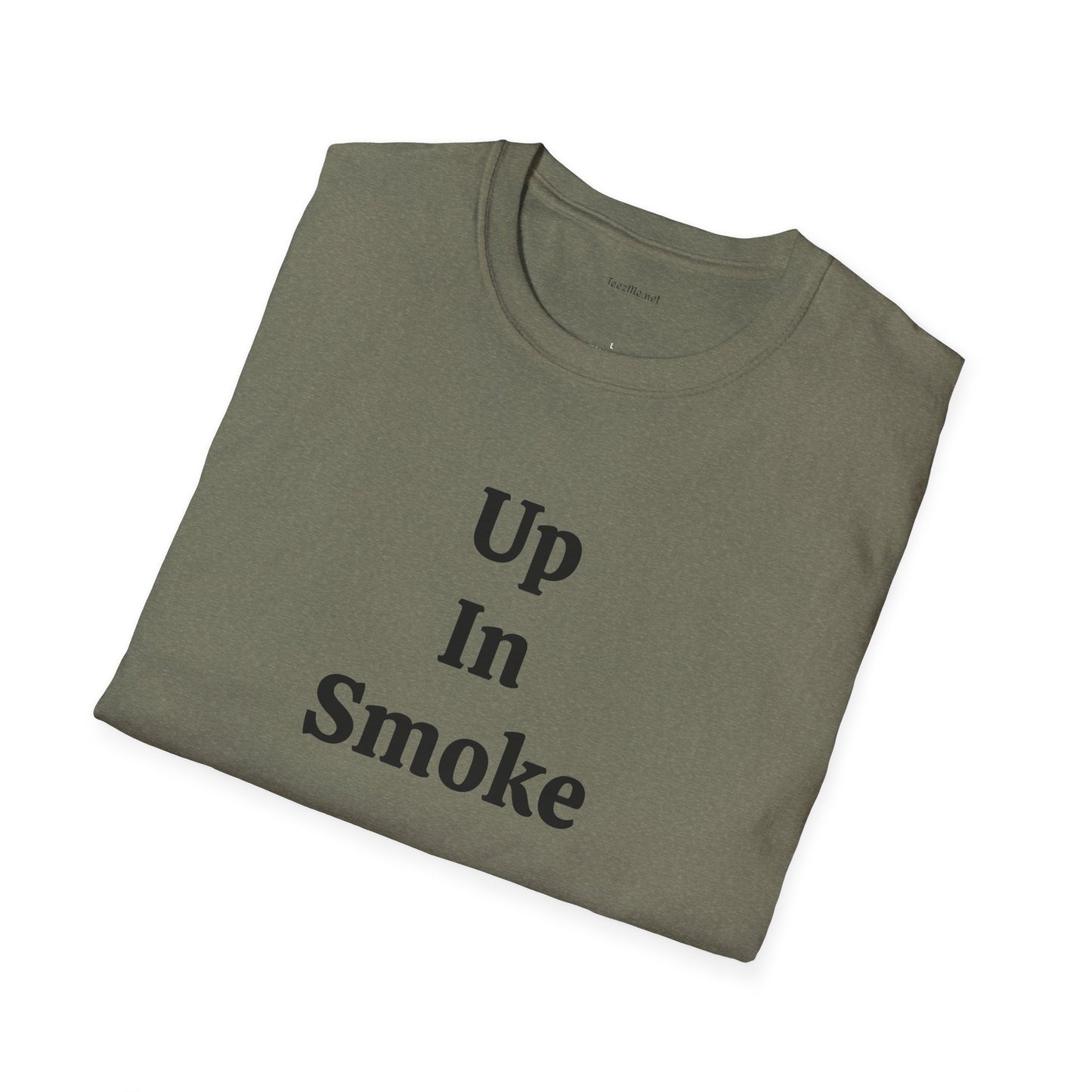 Up in Smoke - Unisex Softstyle T-Shirt 100% Cotton Graphic