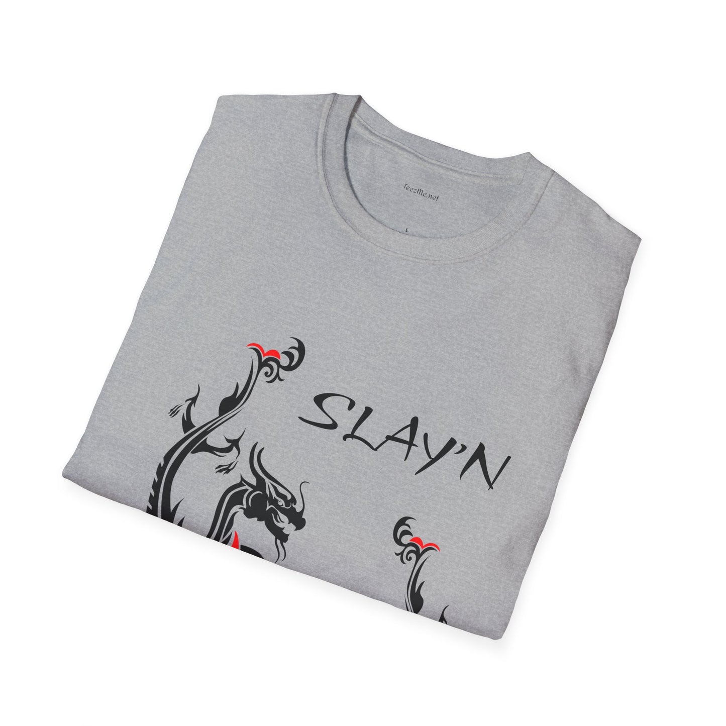SLAY'N - Unisex Softstyle T-Shirt 100% Cotton Graphic