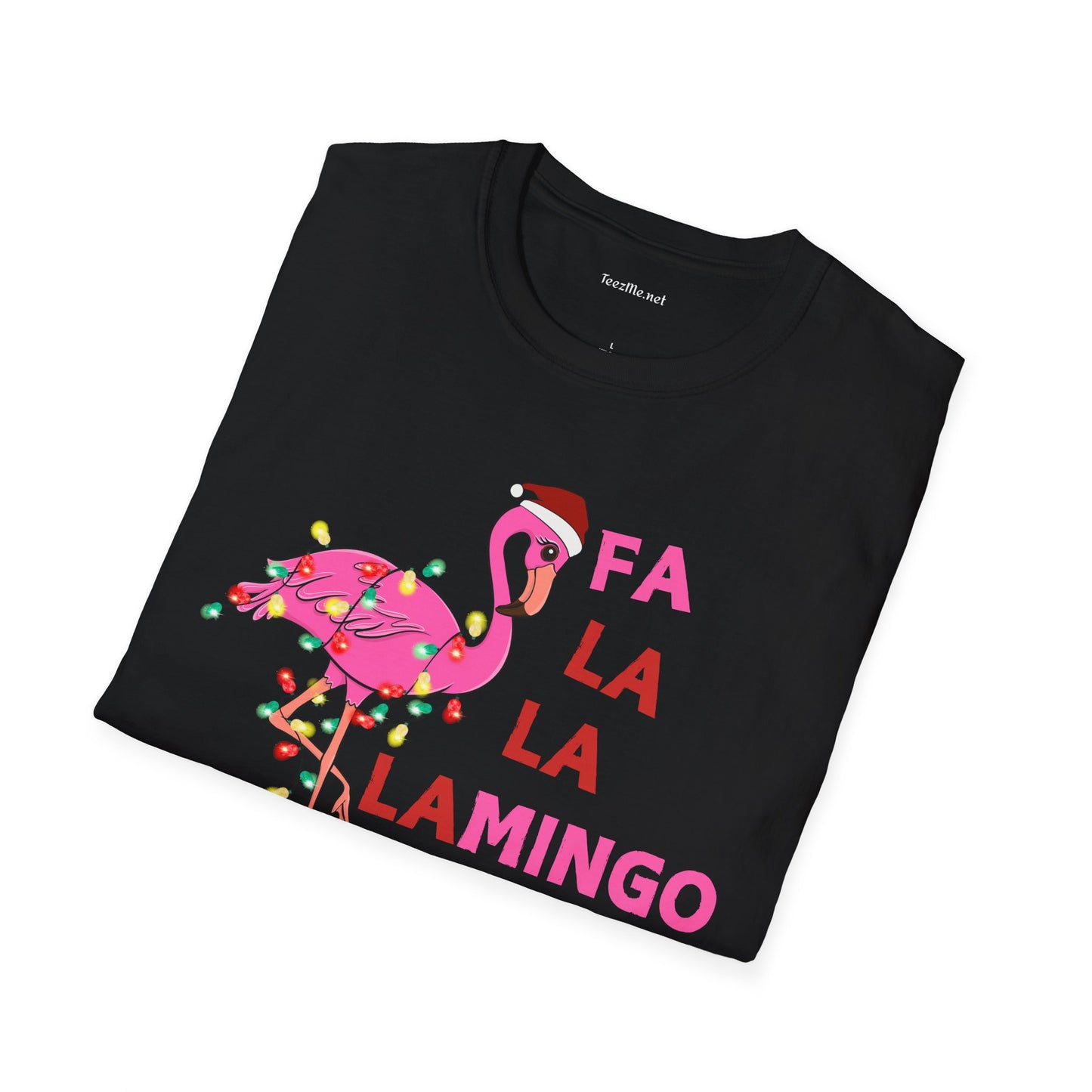 FA LA LA LAMINGO Unisex Softstyle T-Shirt 100% Cotton