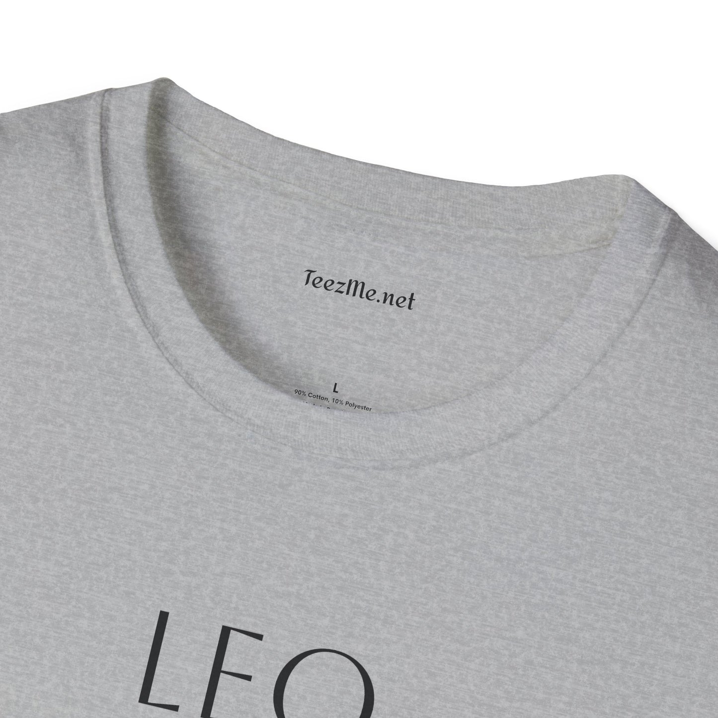 LEO - Unisex Softstyle T-Shirt 100% Cotton Graphic
