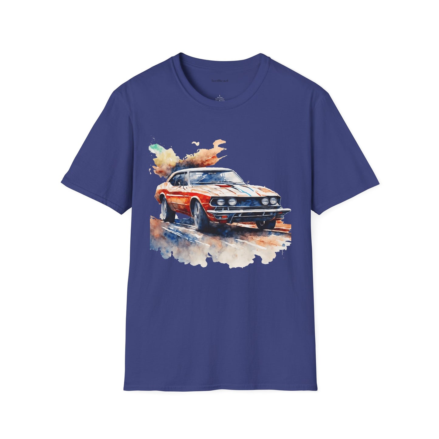 Muscle Car - Unisex Softstyle T-Shirt 100% Cotton Graphic