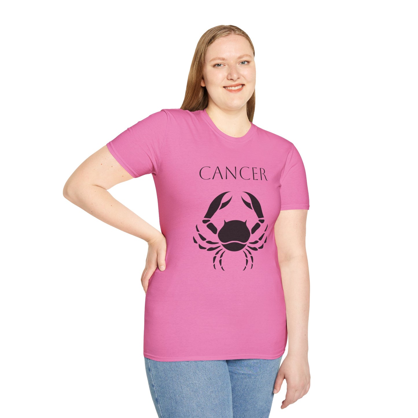 CANCER - Unisex Softstyle T-Shirt 100% Cotton Graphic