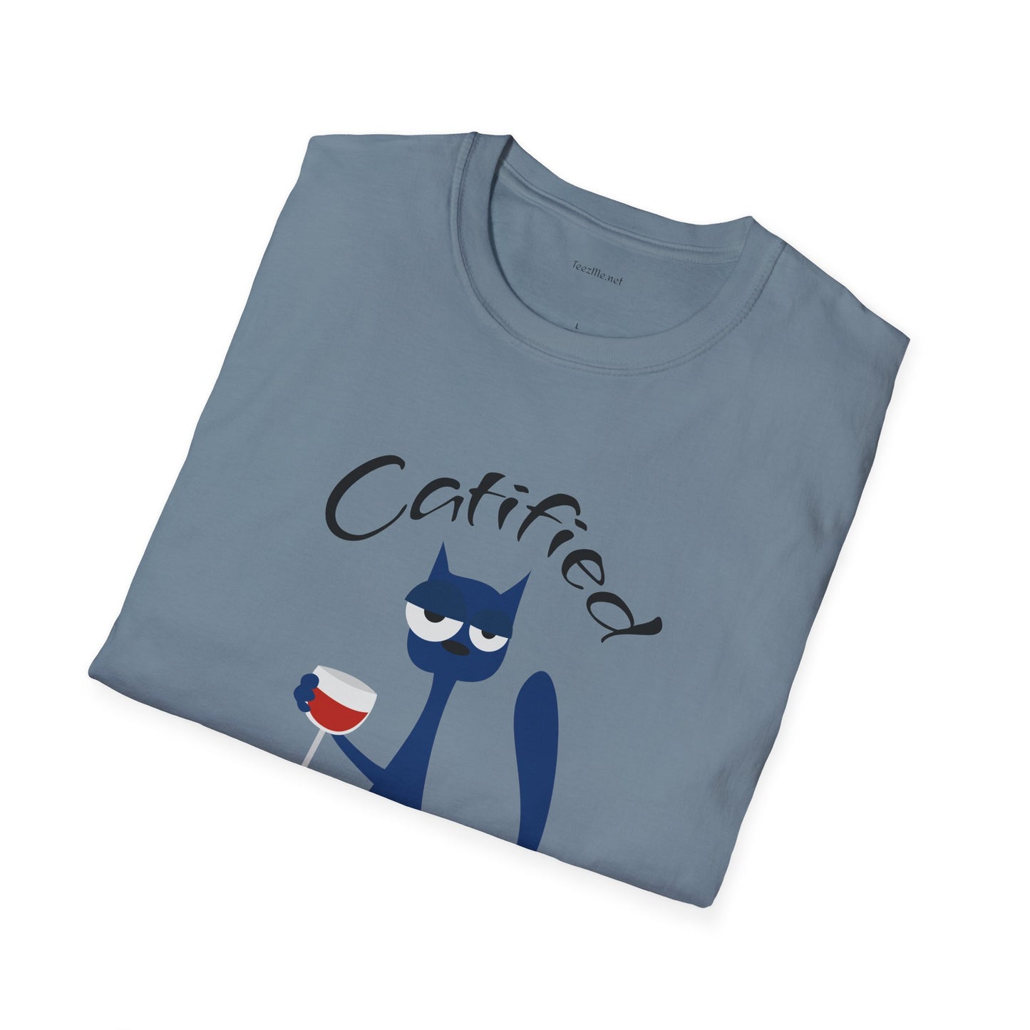 Catified Therapist - Unisex Softstyle T-Shirt 100% Cotton Graphic