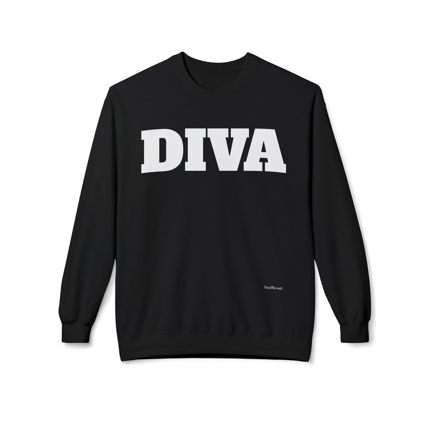 DIVA - Unisex Midweight Softstyle Fleece Crewneck Sweatshirt