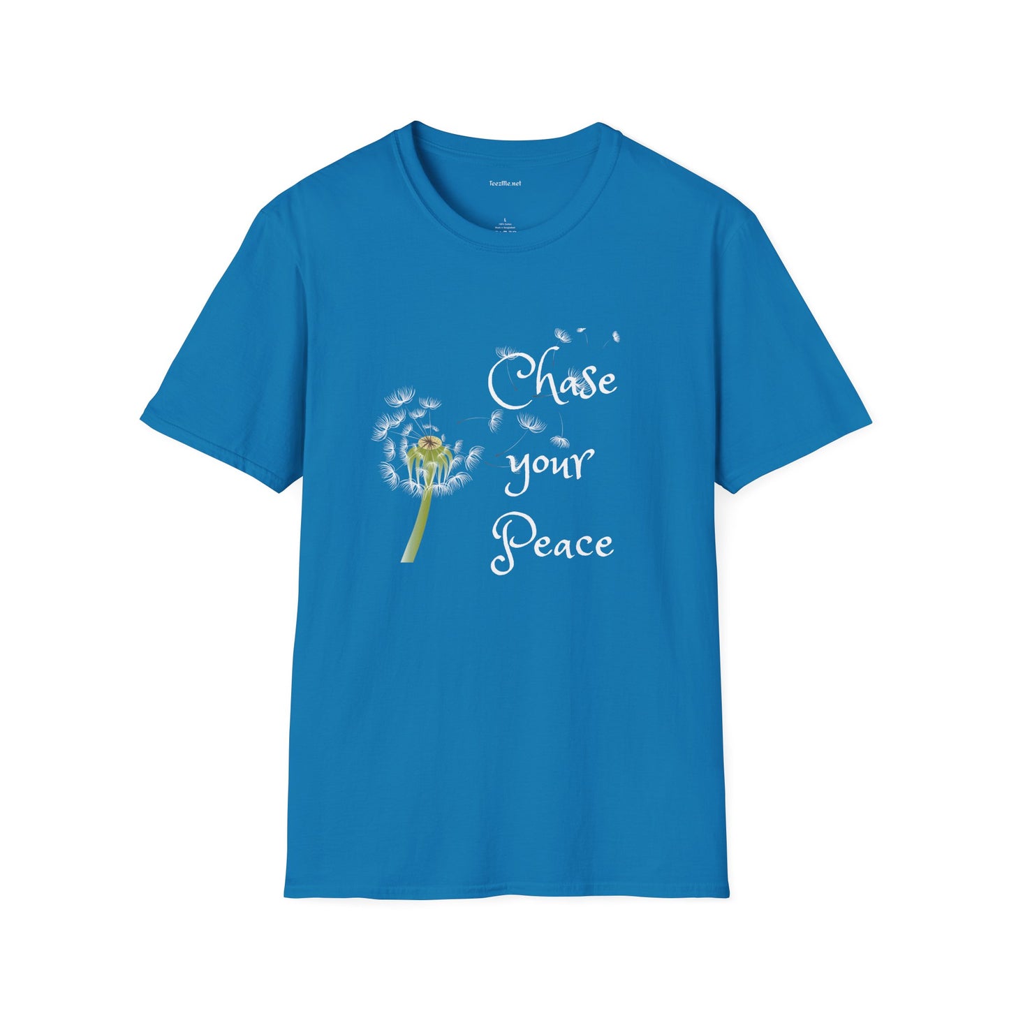 Chase your Peace - Unisex Softstyle T-Shirt 100% Cotton Graphic