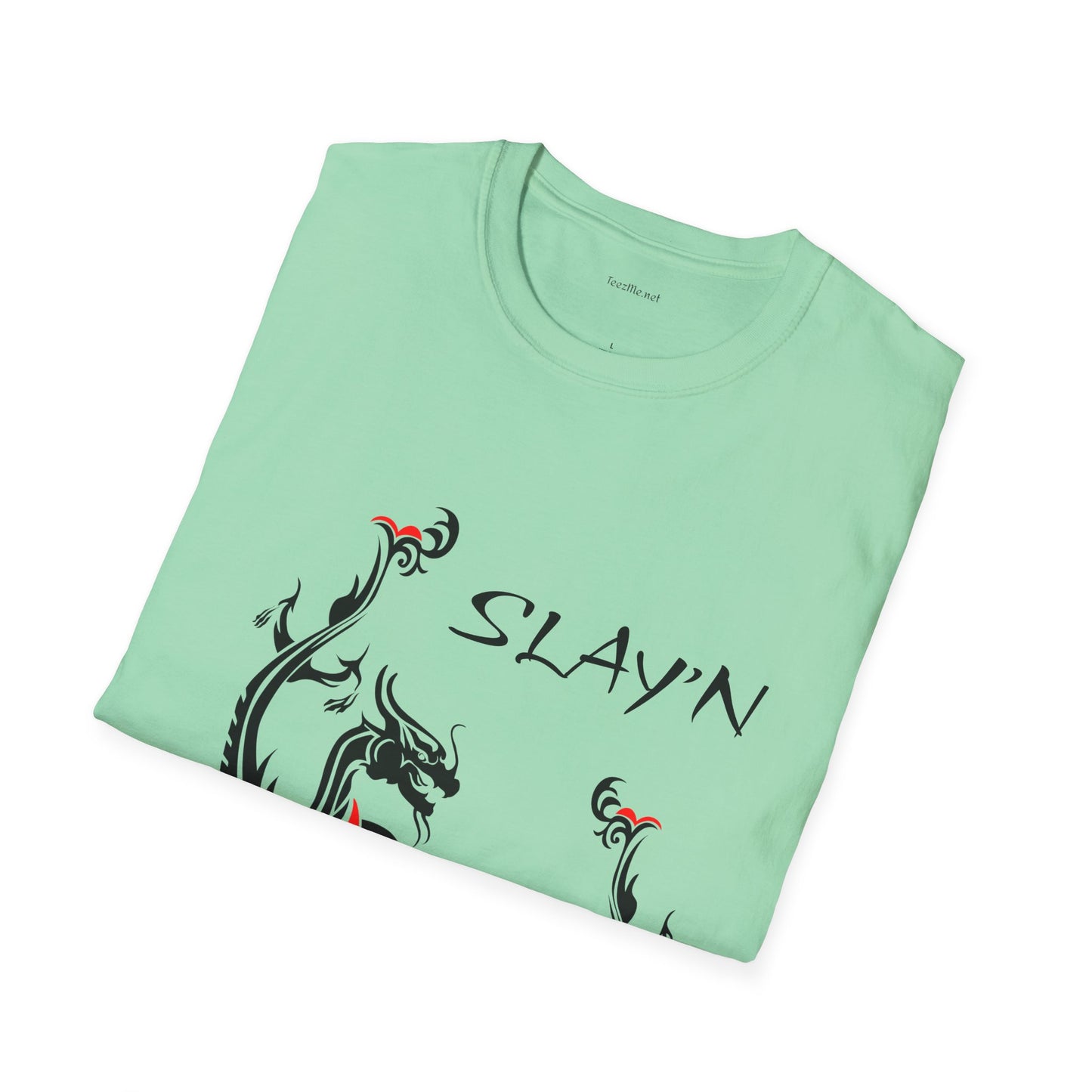 SLAY'N - Unisex Softstyle T-Shirt 100% Cotton Graphic