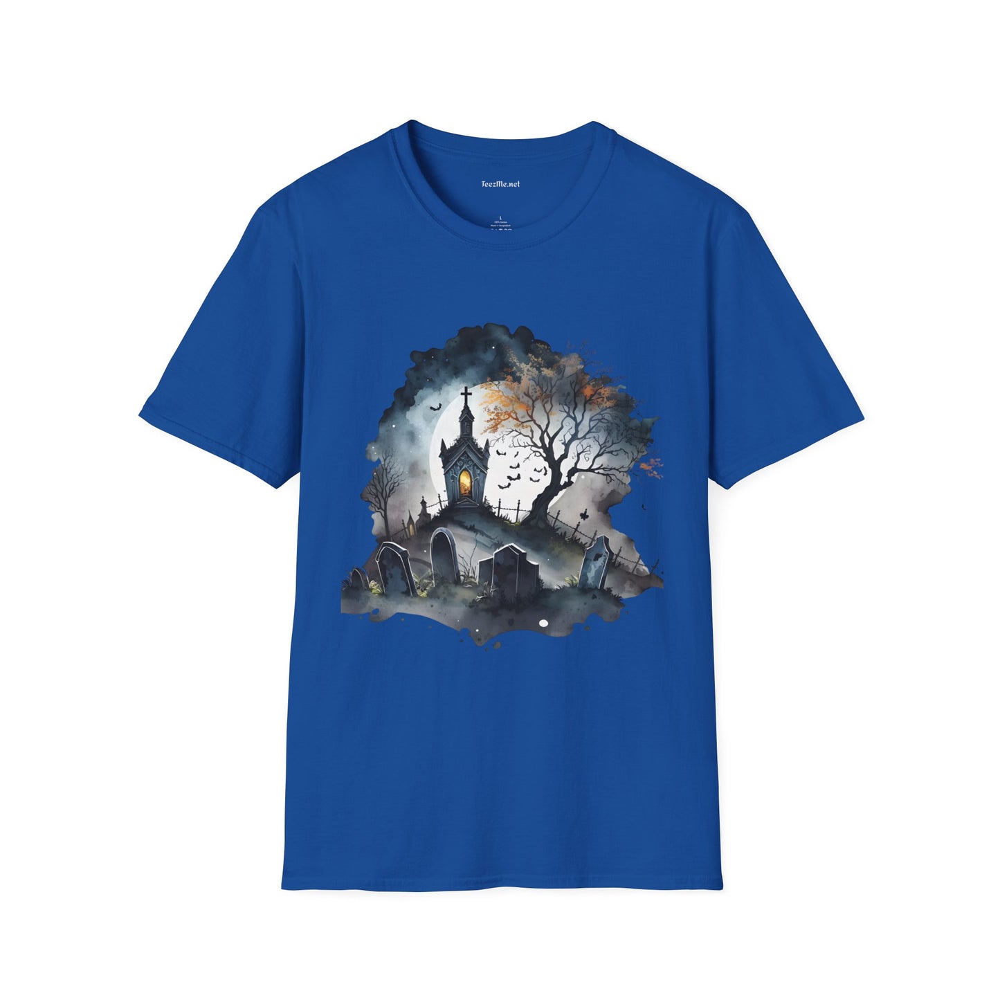 The Graveyard Unisex Softstyle T-Shirt 100% Cotton Graphic