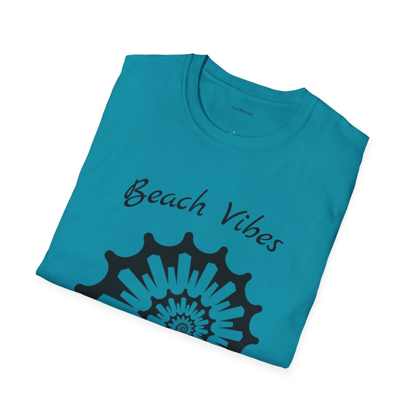 Beach Vibes - Unisex Softstyle T-Shirt 100% Cotton Graphic