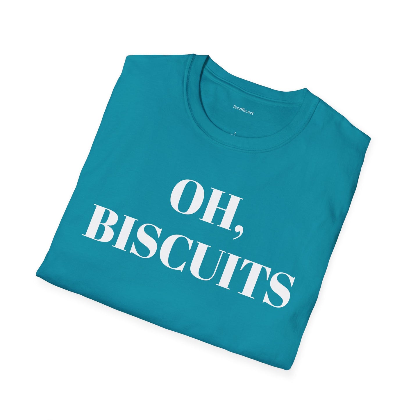 Oh BISCUITS - Unisex Softstyle T-Shirt 100% Cotton Graphic