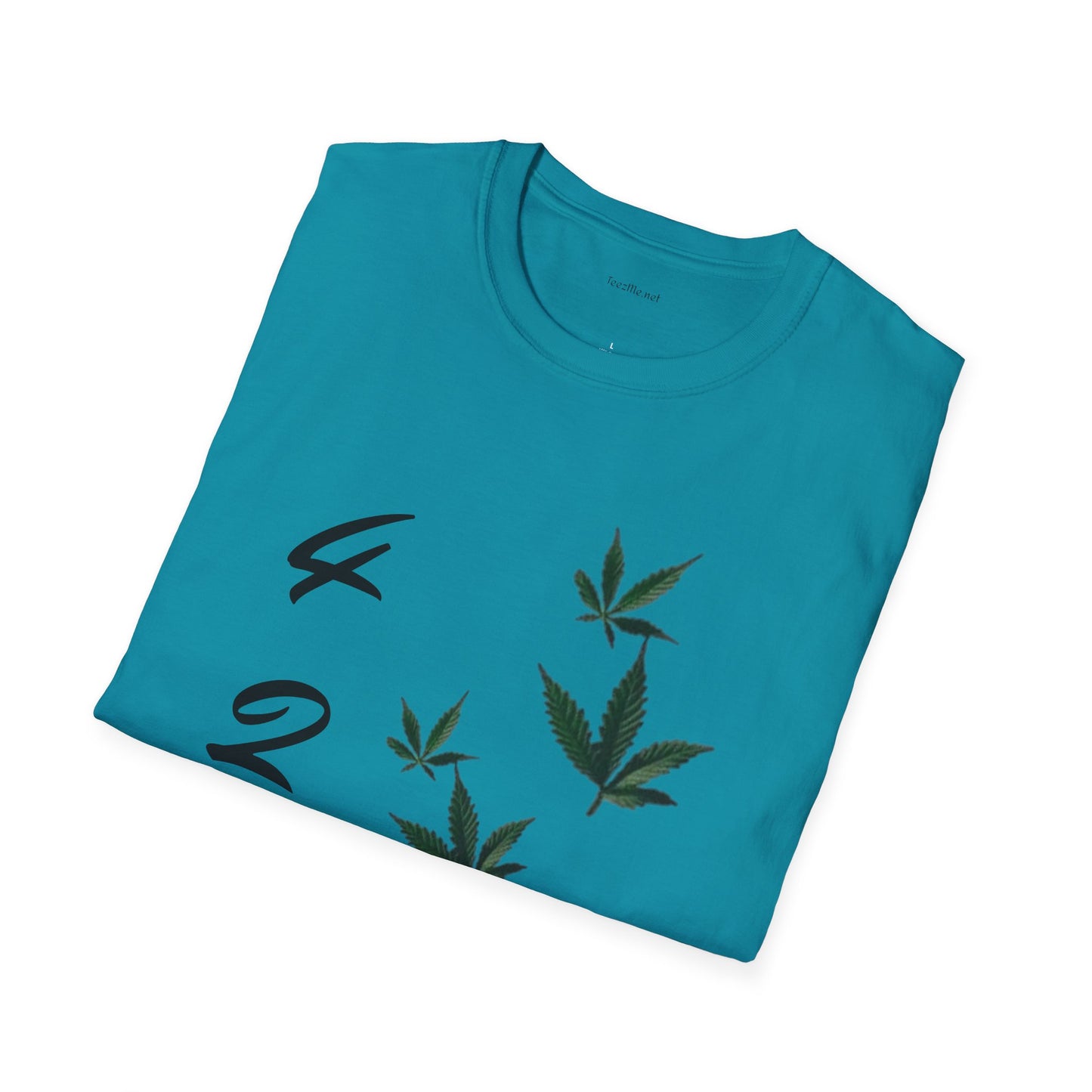 420 - Unisex Softstyle T-Shirt 100% Cotton Graphic #weed #cannabis