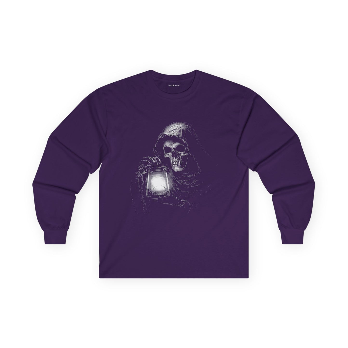 Grim Reaper Skull 02 Unisex Ultra Cotton Long Sleeve Tee