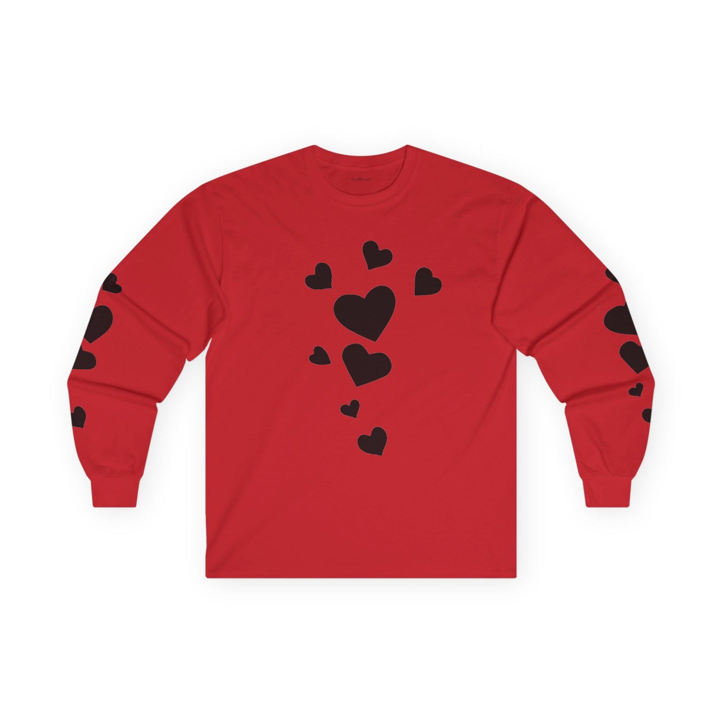 Hearts all over - Unisex Ultra Cotton Long Sleeve Tee