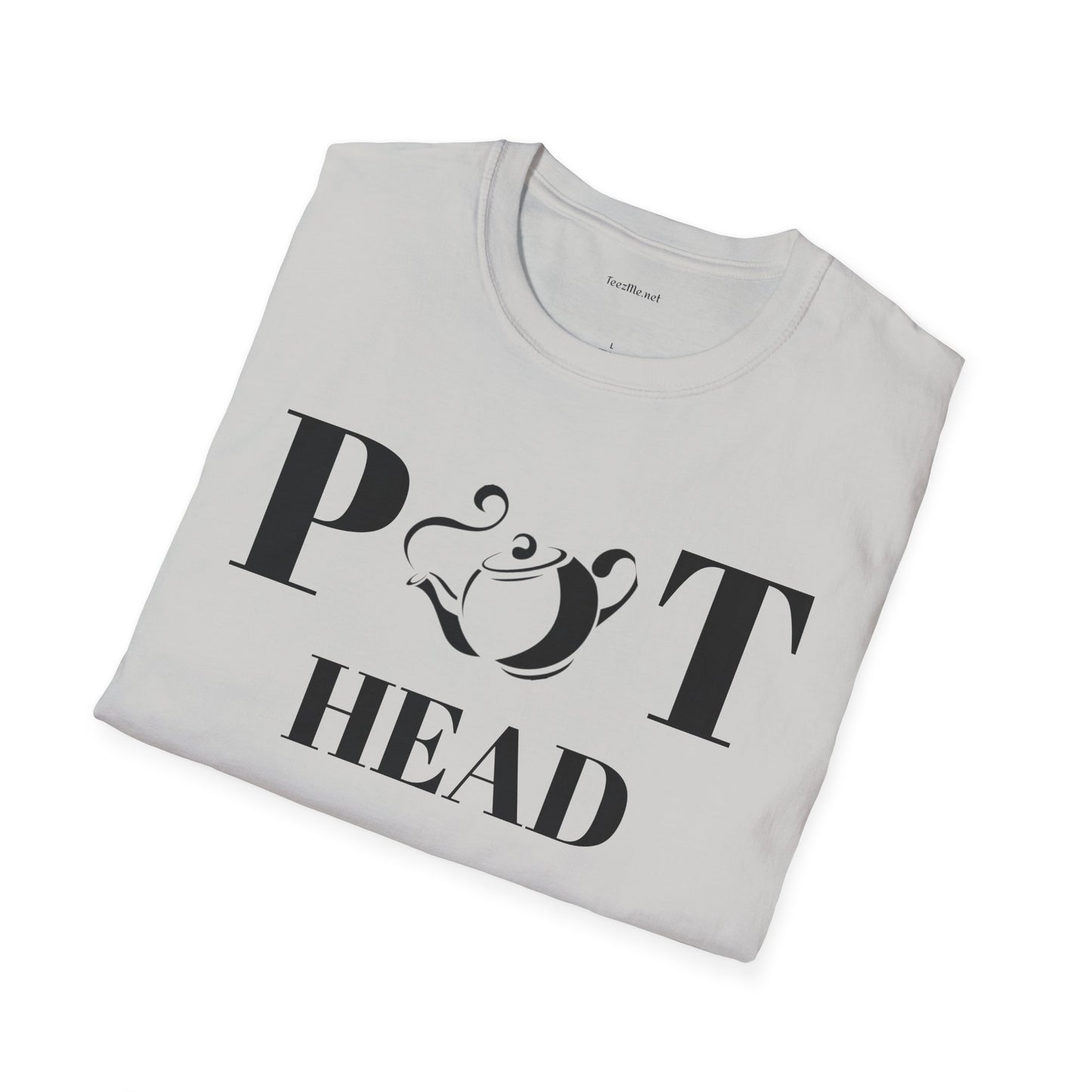 Pot Head - Unisex Softstyle T-Shirt 100% Cotton Graphic
