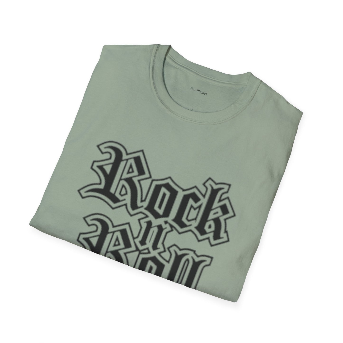 ROCK n ROLL - Unisex Softstyle T-Shirt 100% Cotton Graphic