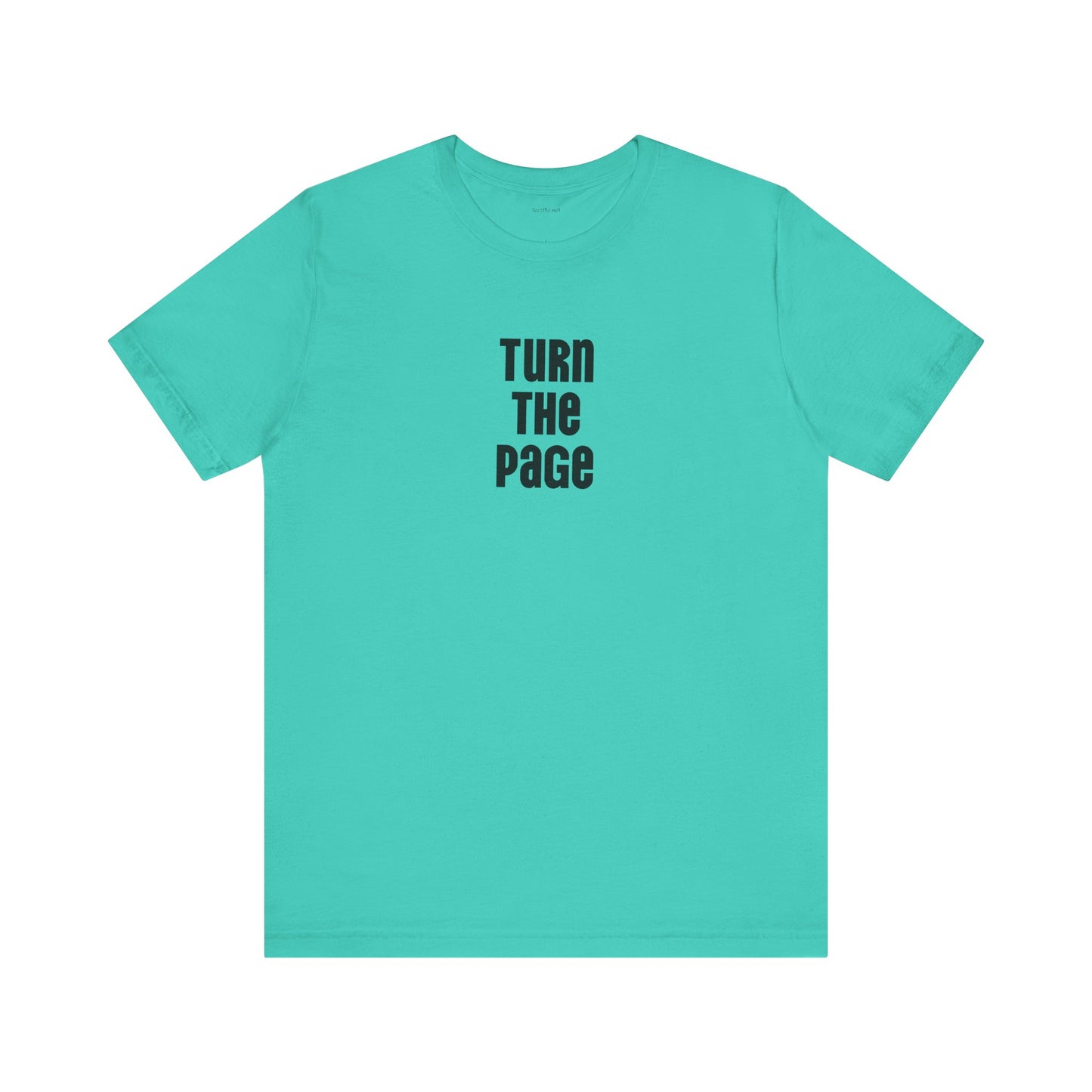 Turn the Page - Unisex Jersey Short Sleeve Tee