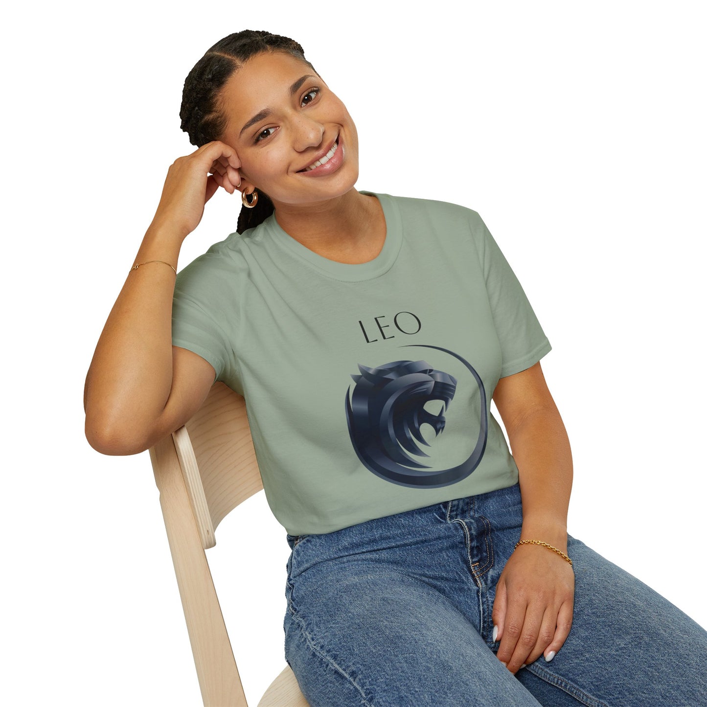 LEO - Unisex Softstyle T-Shirt 100% Cotton Graphic