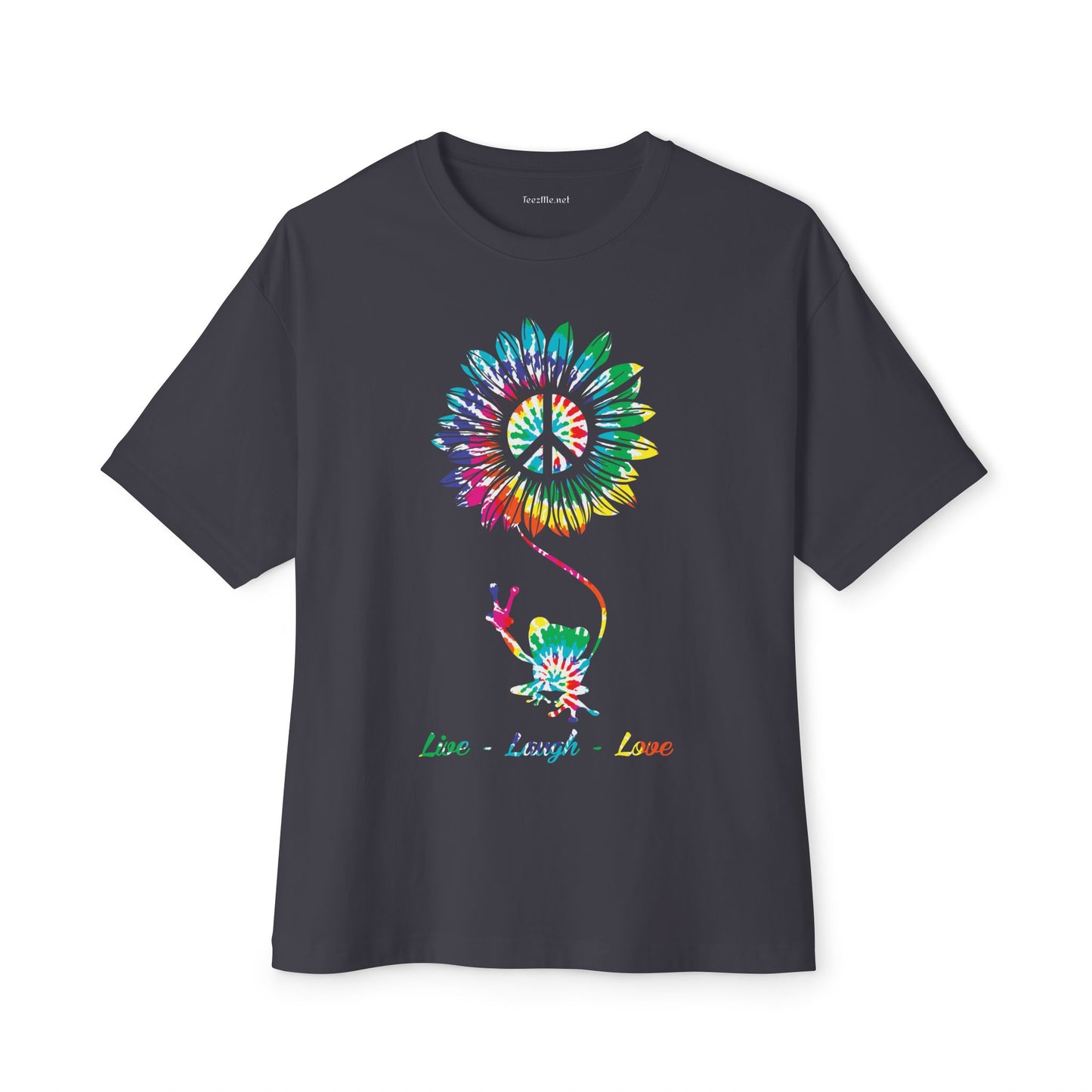 Peace Frog Unisex Oversized Boxy Tee
