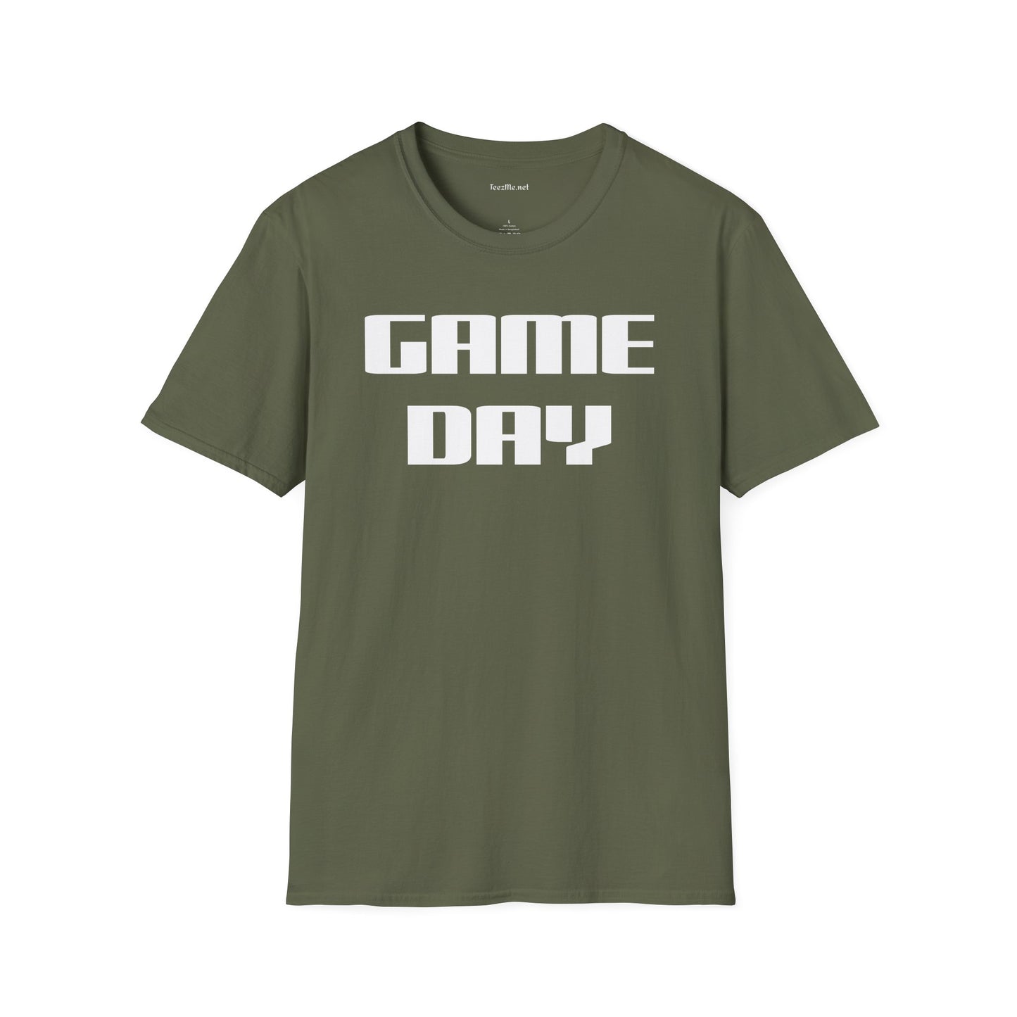 Game Day Unisex Softstyle T-Shirt 100% Cotton Graphic