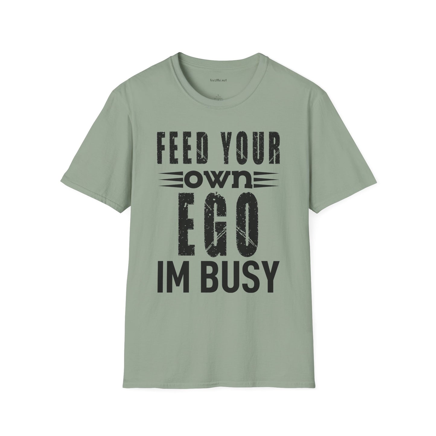 Feed Your Own EGO Unisex Softstyle T-Shirt 100% Cotton