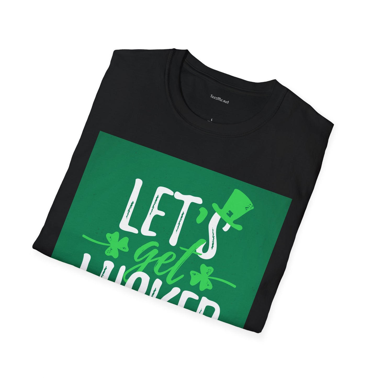 Let's Get Lucked - Unisex Softstyle T-Shirt 100% Cotton Graphic