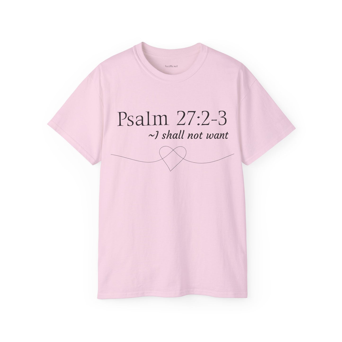 Psalm 27:2-3 - Unisex Ultra Cotton Tee