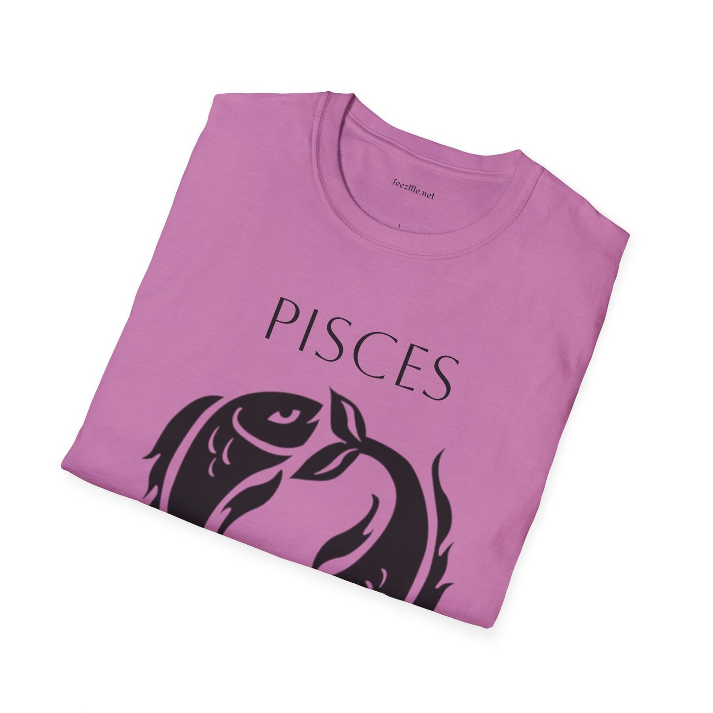 PISCES - Unisex Softstyle T-Shirt 100% Cotton Graphic