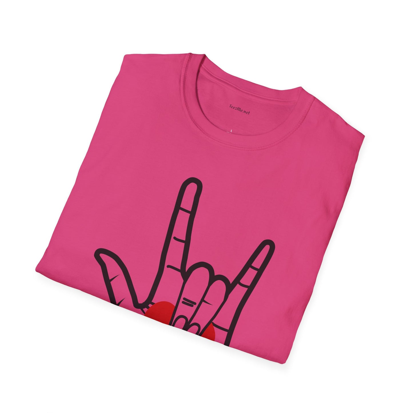 ASL Love  - Unisex Softstyle T-Shirt 100% Cotton Graphic