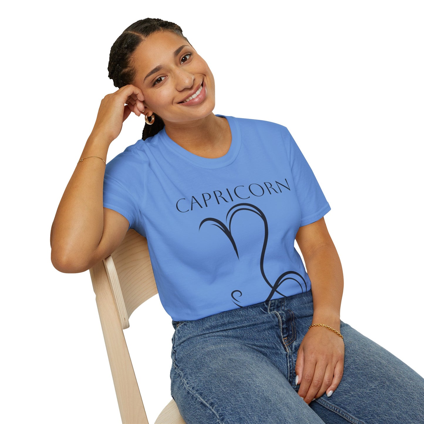 CAPRICORN - Unisex Softstyle T-Shirt 100% Cotton Graphic