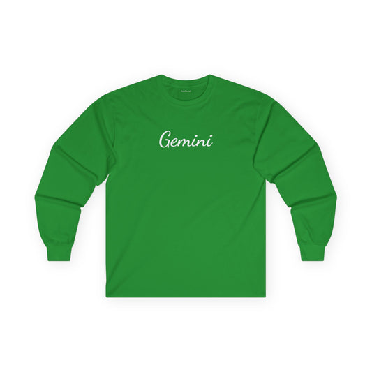 Gemini - Unisex Ultra Cotton Long Sleeve Tee #zodiac #tarot