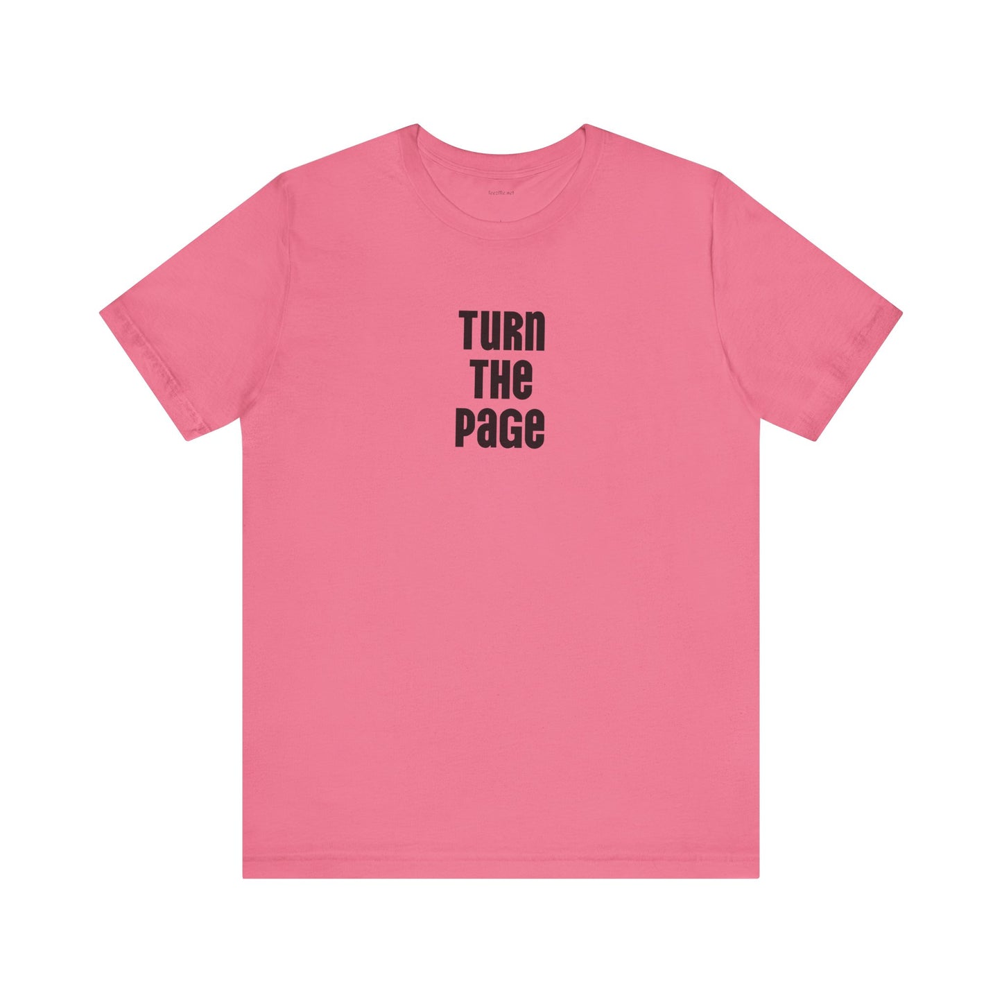 Turn the Page - Unisex Jersey Short Sleeve Tee