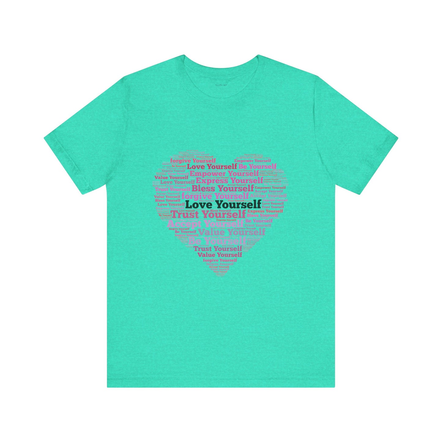 Love - Trust - Accept Yourself- Unisex Jersey Short Sleeve Tee
