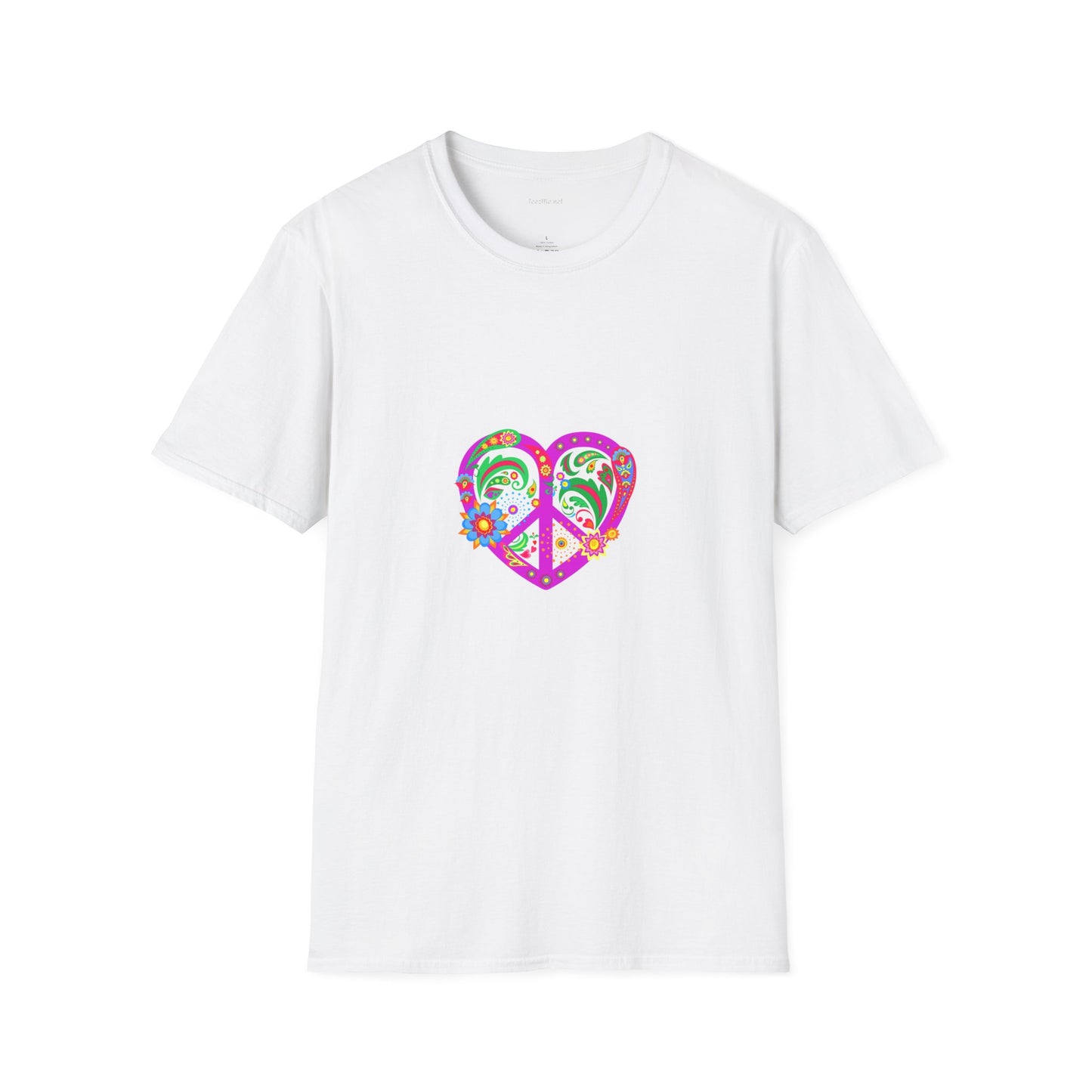 Let's Try Love - Unisex Softstyle T-Shirt 100% Cotton Graphic