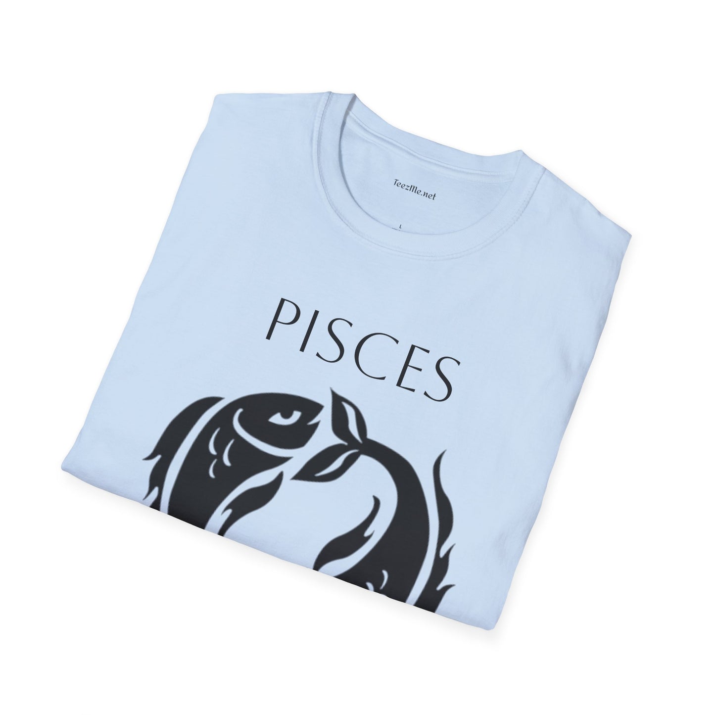 PISCES - Unisex Softstyle T-Shirt 100% Cotton Graphic