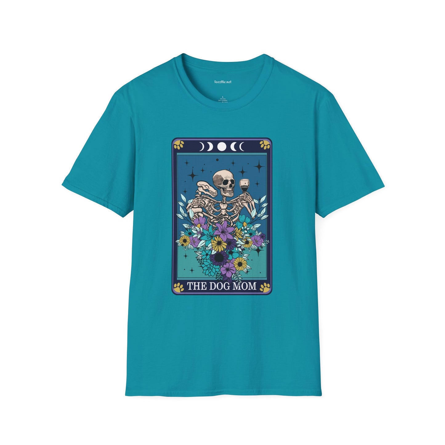 The Dog Mom Unisex Softstyle T-Shirt 100% Cotton #tarot