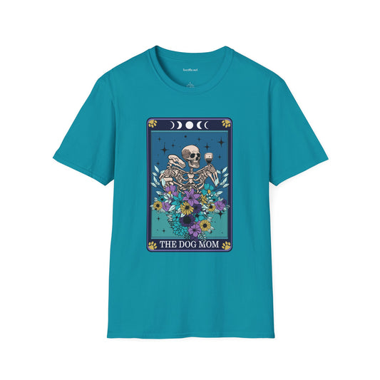 The Dog Mom Unisex Softstyle T-Shirt 100% Cotton #tarot