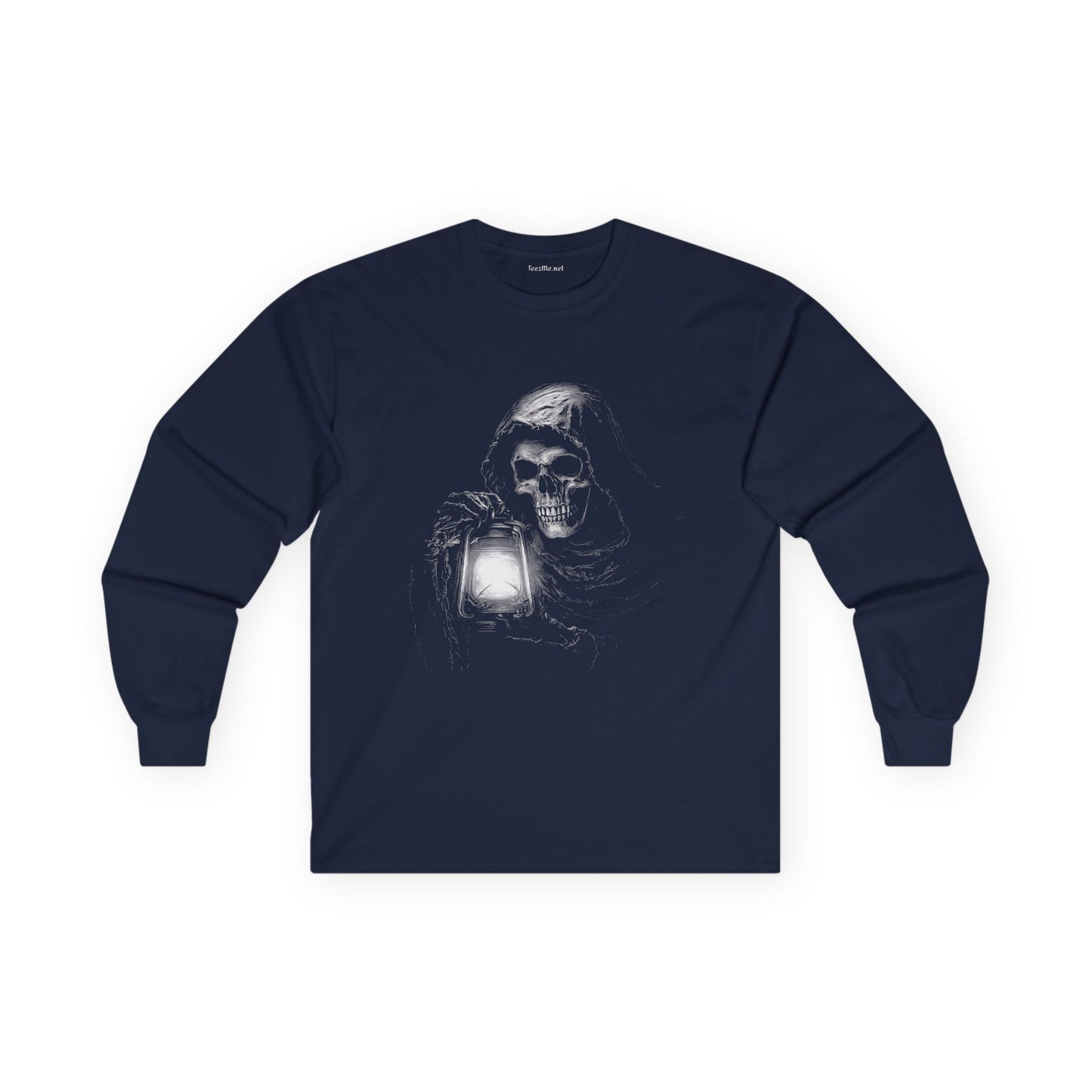 Grim Reaper Skull 02 Unisex Ultra Cotton Long Sleeve Tee