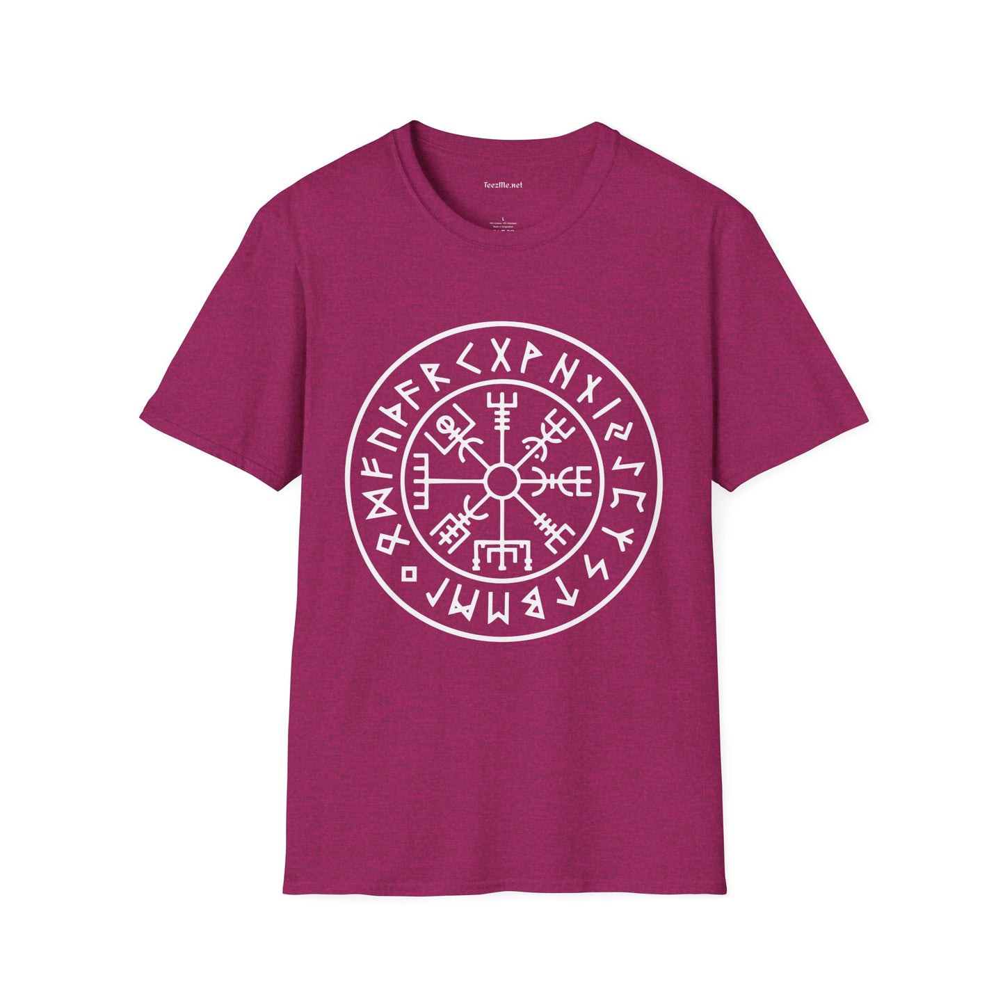 Viking Compass 01  Unisex Softstyle T-Shirt 100% Cotton