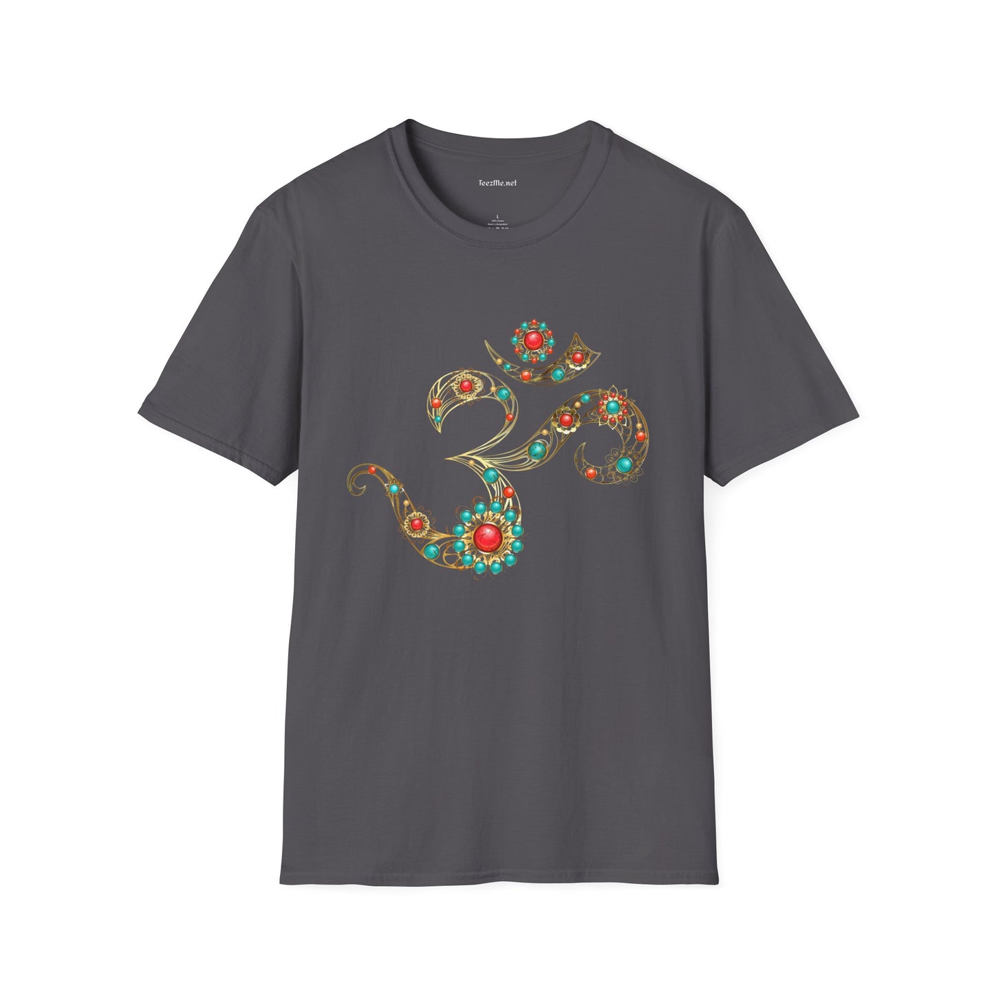 Symbol of OM Unisex Softstyle T-Shirt 100% Cotton Graphic