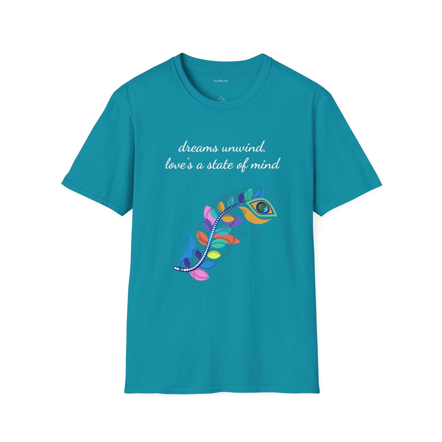 Dreams unwind - Unisex Softstyle T-Shirt 100% Cotton Graphic