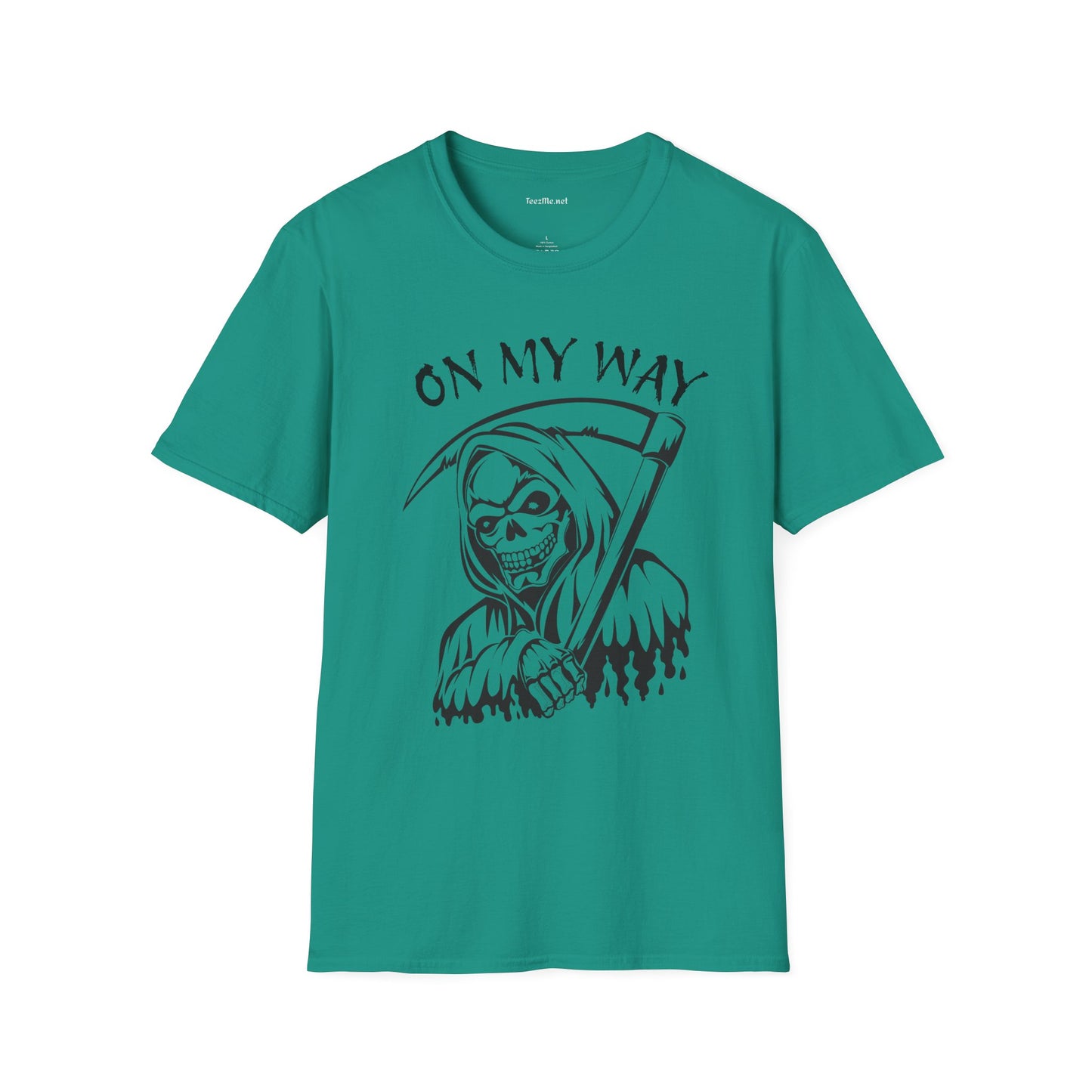 On My Way - Unisex Softstyle T-Shirt 100% Cotton Graphic